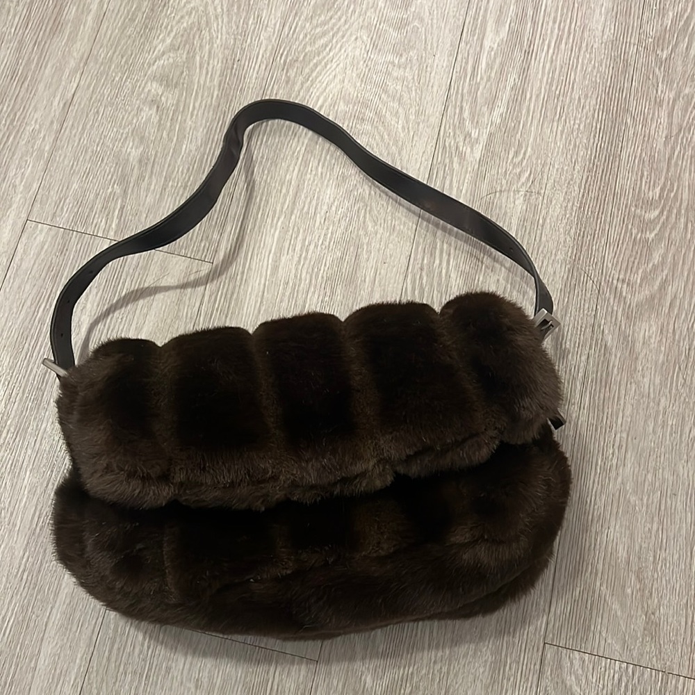 Fur Shoulder Purse